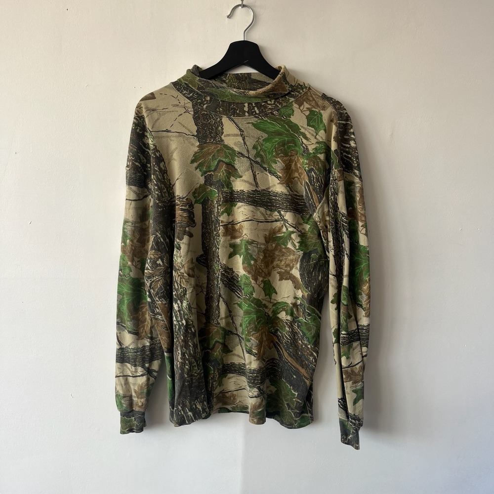 Duofold Shirt Mens Medium‎ Camouflage Long Sleeve Camo Hunting Outdoor Thermal